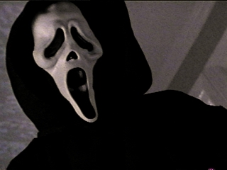 Ghostface from the Scream movies
