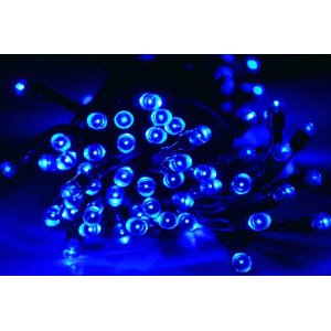 Solar Powered Christmas Lights String Light 100LED Blue