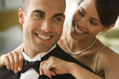 Formal wedding are "Black tie". NO exceptions!