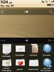 Blackberry torch theme