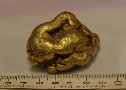 Gold nugget - 11.47 ounces