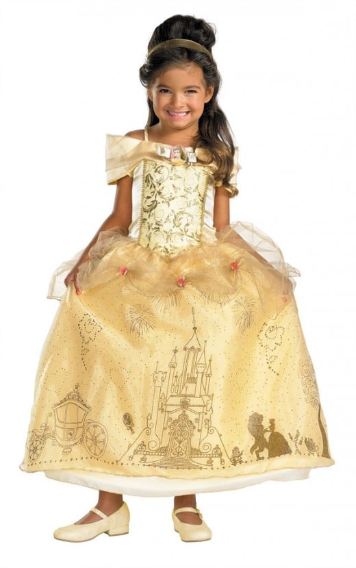 Princess Belle Kids Costume