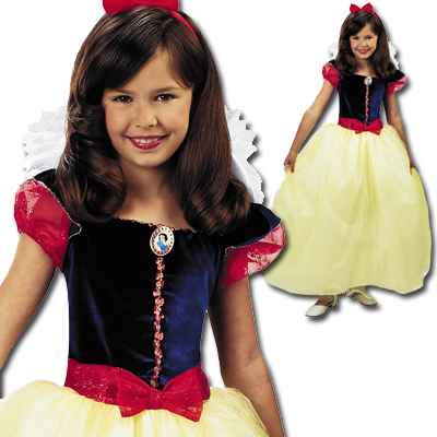 Snow White Dress Up Costume for Girls