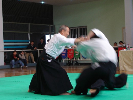Calmness in the practice of Aikido