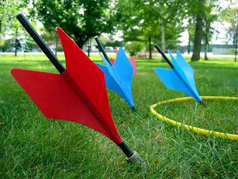 Lawn Darts were banned in the 80's..so why did I have them growing up??? National Backyard Games Week 18th-25th