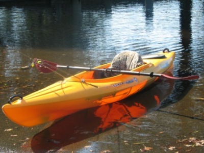 A sit in kayak