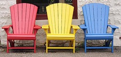 The Recycled Plastic Adirondack Chair