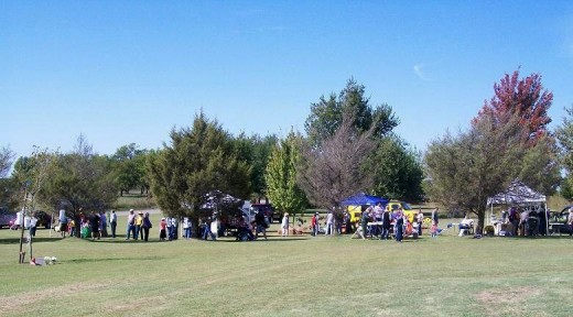 Jerusalem Community Park Monarch Festival, Washington townsite, McClain County, Oklahoma.  These four acres have historic significance.