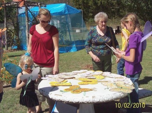 Young or old, the welcome of festival activities gives a beautiful lift to a sunny day.