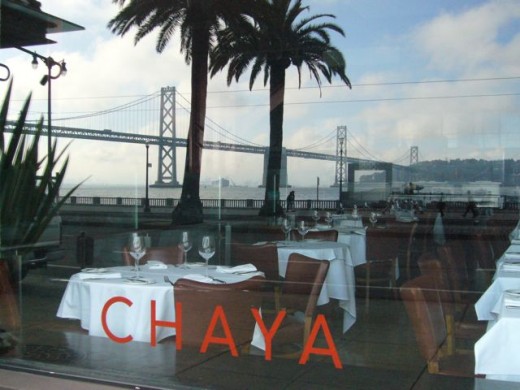 Reflection of the Bay Bridge