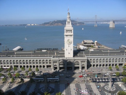 Ferry Building from the Hyatt