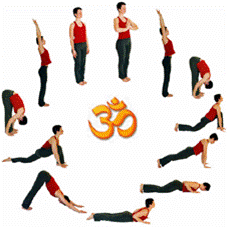 Surya Namaskara Steps