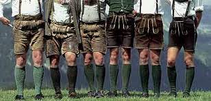Hubpages Staff --- save the day --- ready to show off their Lederhosen Can-Can