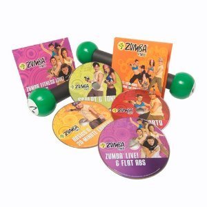 Zumba Fitness Exercise DVDs Sets 