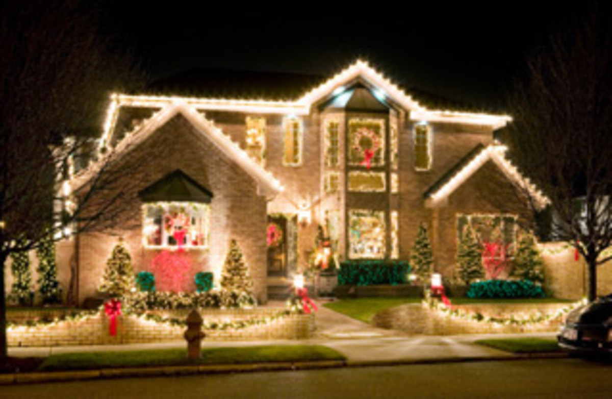 LED lights are a brilliant way to decorate your home for the holidays