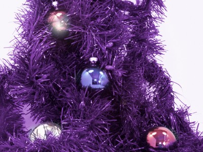 Make it a Purple Christmas Tree this year.