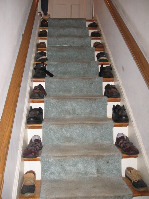 Not sure where to put your shoes?!!