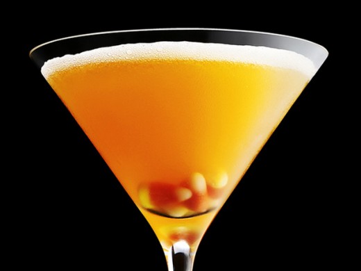 A candy corn garnish can be a great way to liven up a drink. A candy corn garnish can be a great way to liven up a drink.
