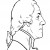 President George Washington - 1st President of the United States of America - Founding Fathers coloring pages for kids - Profile Image