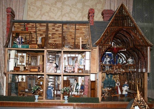 A doll's house in the Melrose House Museum. Photo Tony McGregor