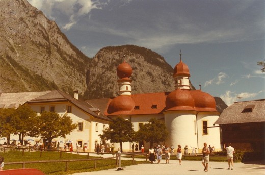 St. Bartolomea, Berchtesgaden National Park, Germany. 