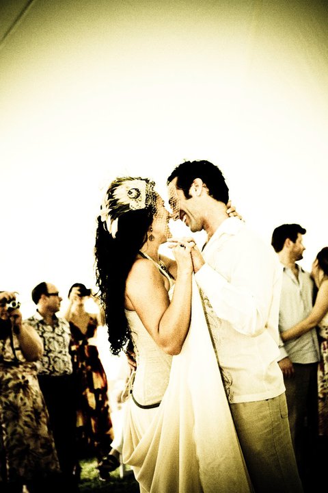 Photojournalistic or Lifestyle Bride and Groom Portrait
