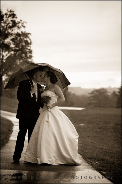 Photojournalistic or Lifestyle Bride and Groom Portrait