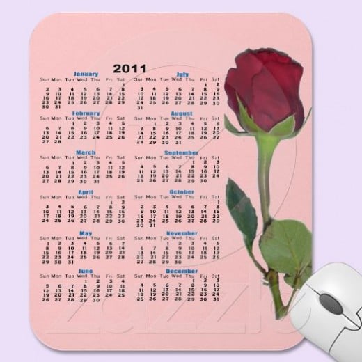 See all of these mousepad calendars plus wall calendars by clicking on the source link below.