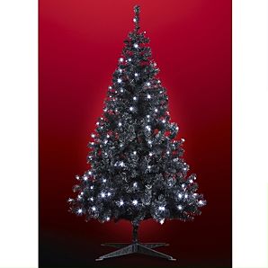 Asda 6ft Black Pre-Lit Tree for 35 You can select a convenient delivery date at the checkout for this product. 