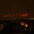 Night view of the fires, looking north from Athens.
