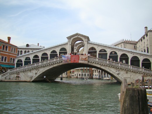 Rialto bridge Venice Italy