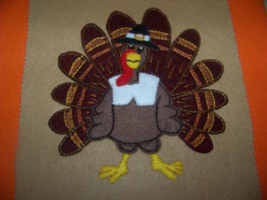 Embroidered Turkey