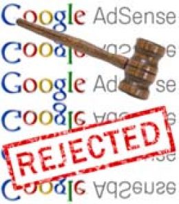 Google adsense account rejected, read this