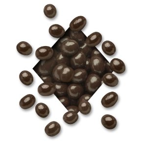 Chocolate covered coffee beans