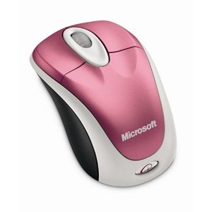 Microsoft Wireless Notebook Optical Mouse 3000 - Dragon Fruit Pink
