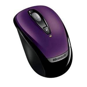 Microsoft Wireless Mobile Mouse 3000 - Purple