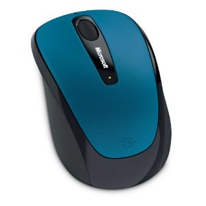 Microsoft Wireless Mobile Mouse 3500 - Sea Blue