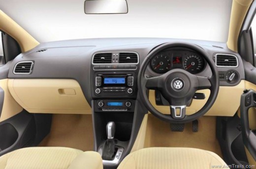 Volkswagen VW Vento Dashboard steering, stereo display