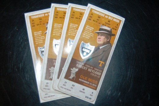 After work, I picked up some tickets to the game tomorrow for my friends and myself.