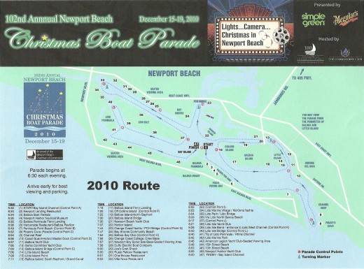 2010 Parade Route