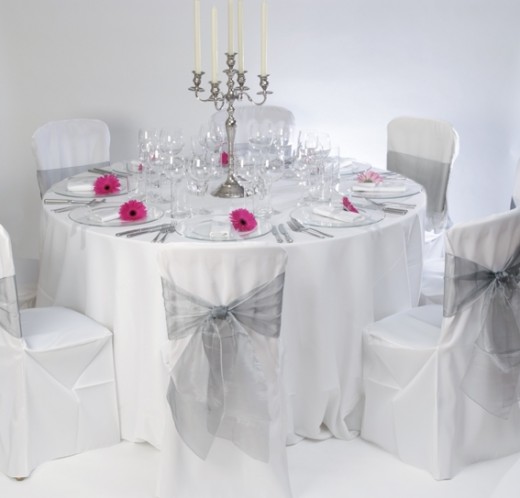 Floor Length Round Table Cloth  