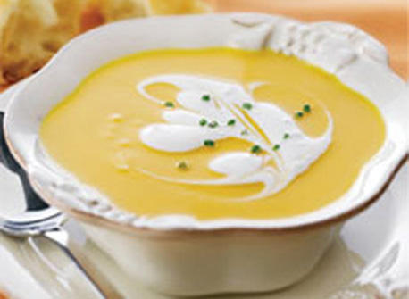 Creamy Citrus Squash Soup