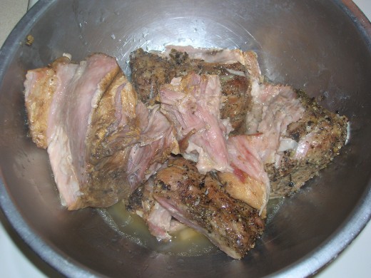 Large Chunks of Pork