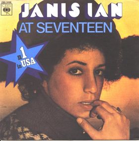"At Seventeen" single cover