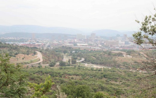 Pretoria seen from the fort
