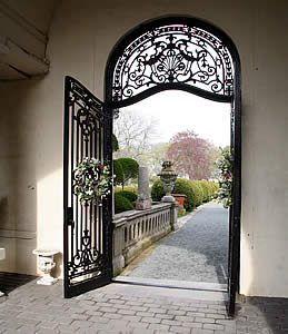 Doorway to Belcourt Castle