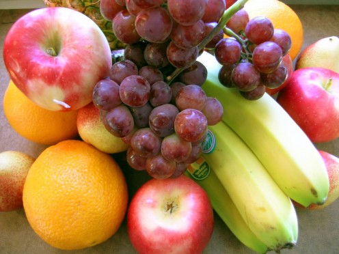 Eat plenty of healthy fruits and vegetables.