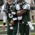 New York Jets Brad Smith (16) celebrates with quarterback Mark Sanchez (6) after Sanchez threw a touchdown-pass to win an NFL football game during the fourth quarter against the Houston Texans at New Meadowlands Stadium, Sunday, Nov. 21, 2010, in Eas