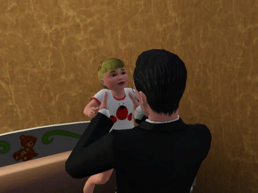 Finally, a smile from Toodles...