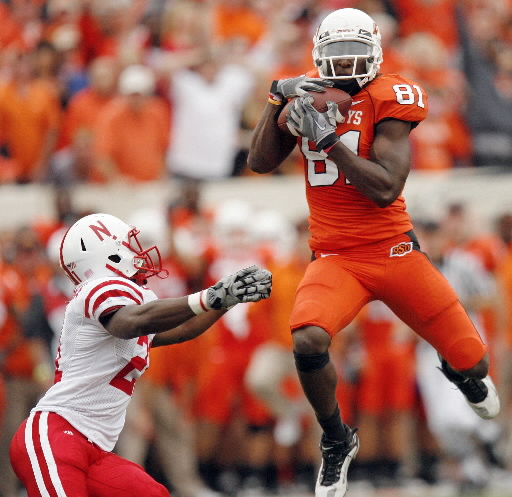 WR Justin Blackmon (Oklahoma State)
